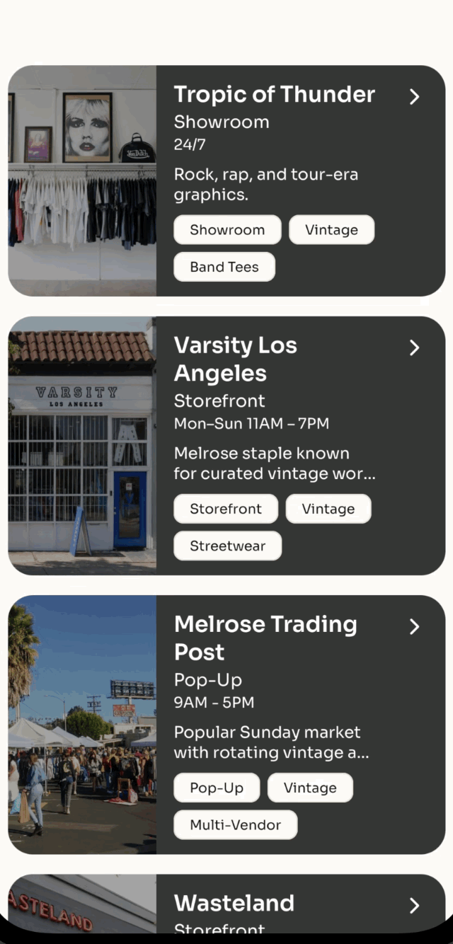 Explore Stoa screen